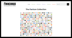 Desktop Screenshot of favicones.com